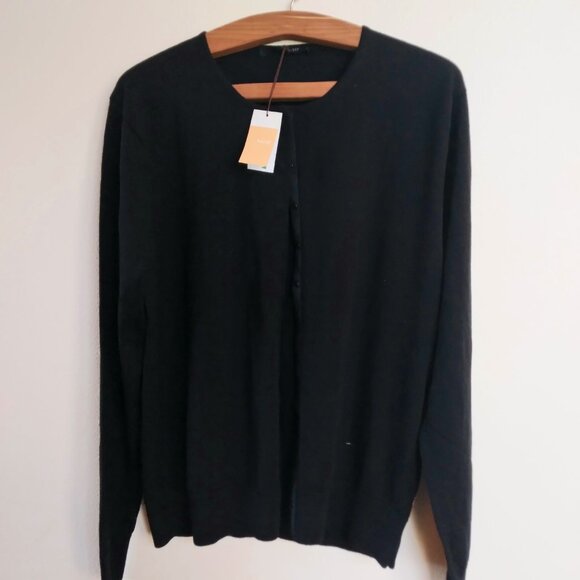 NWT Bally 100% Extra Fine Merino Wool Cardigan - Picture 3 of 7